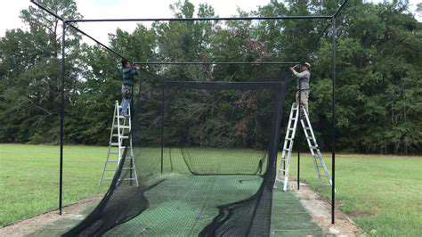 Vertical Batting Cage Home Installations